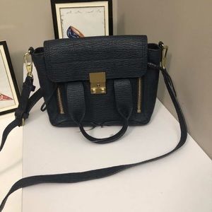 3.1 philip lim pashli mini navy blue